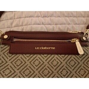 Liz Claiborne Handbag w/20" Detachable Strap NEW With Tag